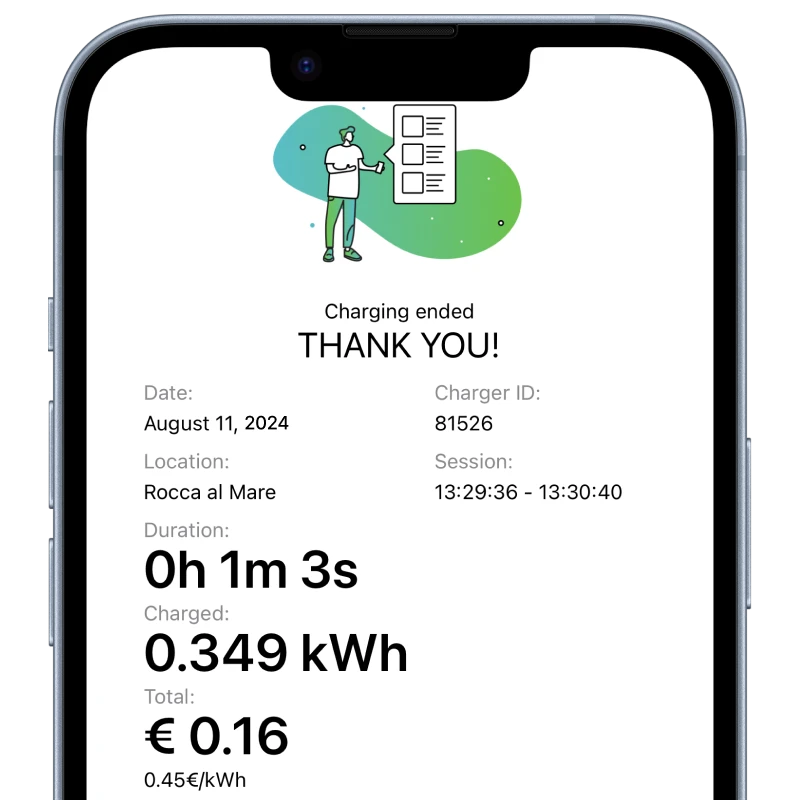 Eleport mobile ev charging application